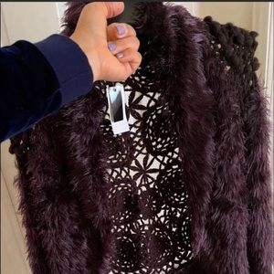 New Crochet cardigan  for women fashion color brown chocolate for fall 2024 SM